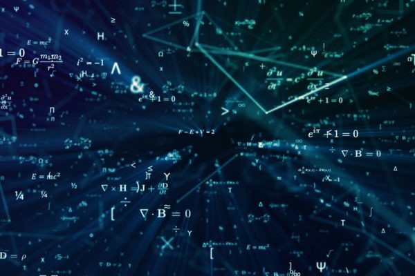 Math equations flashing