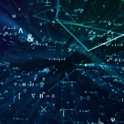 Math equations flashing